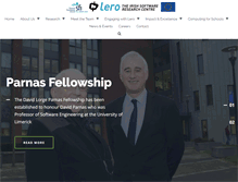 Tablet Screenshot of lero.ie